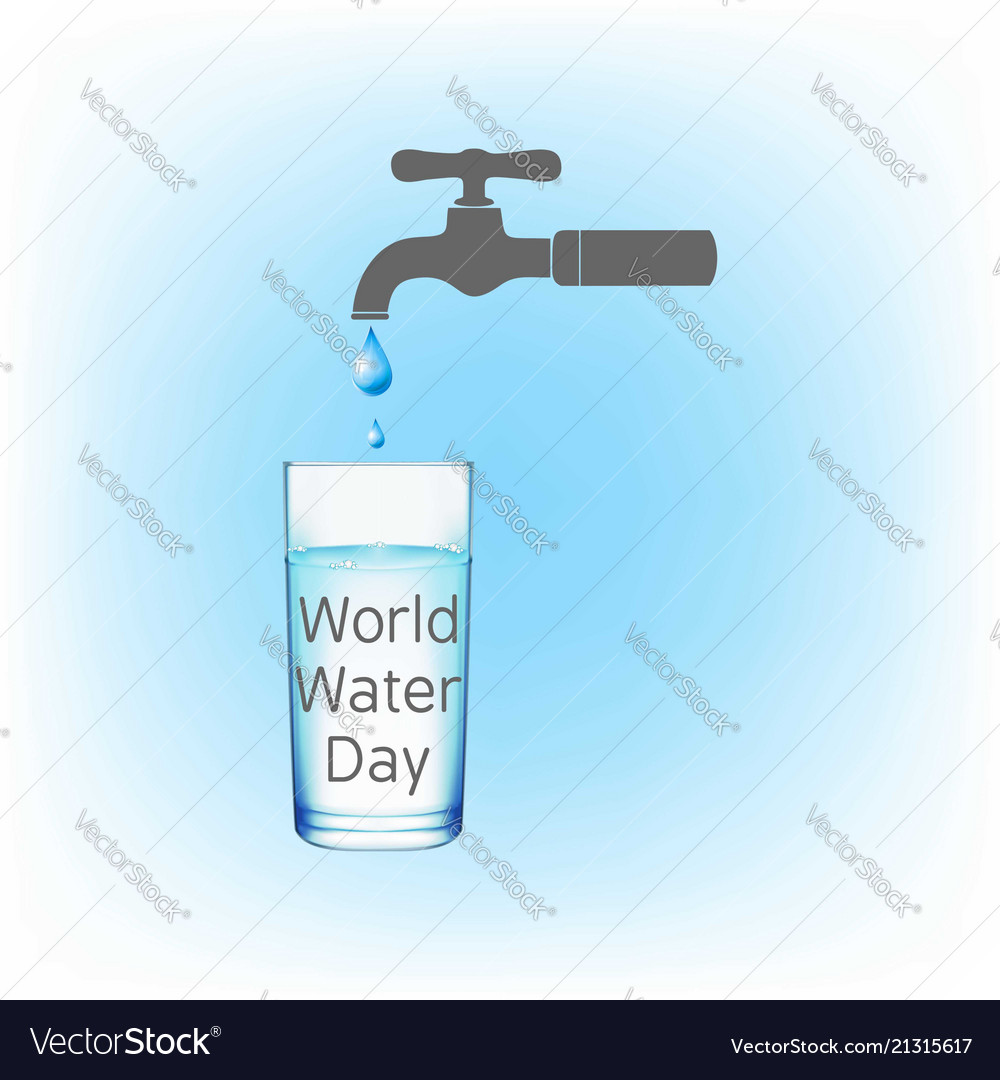 Background of world water day