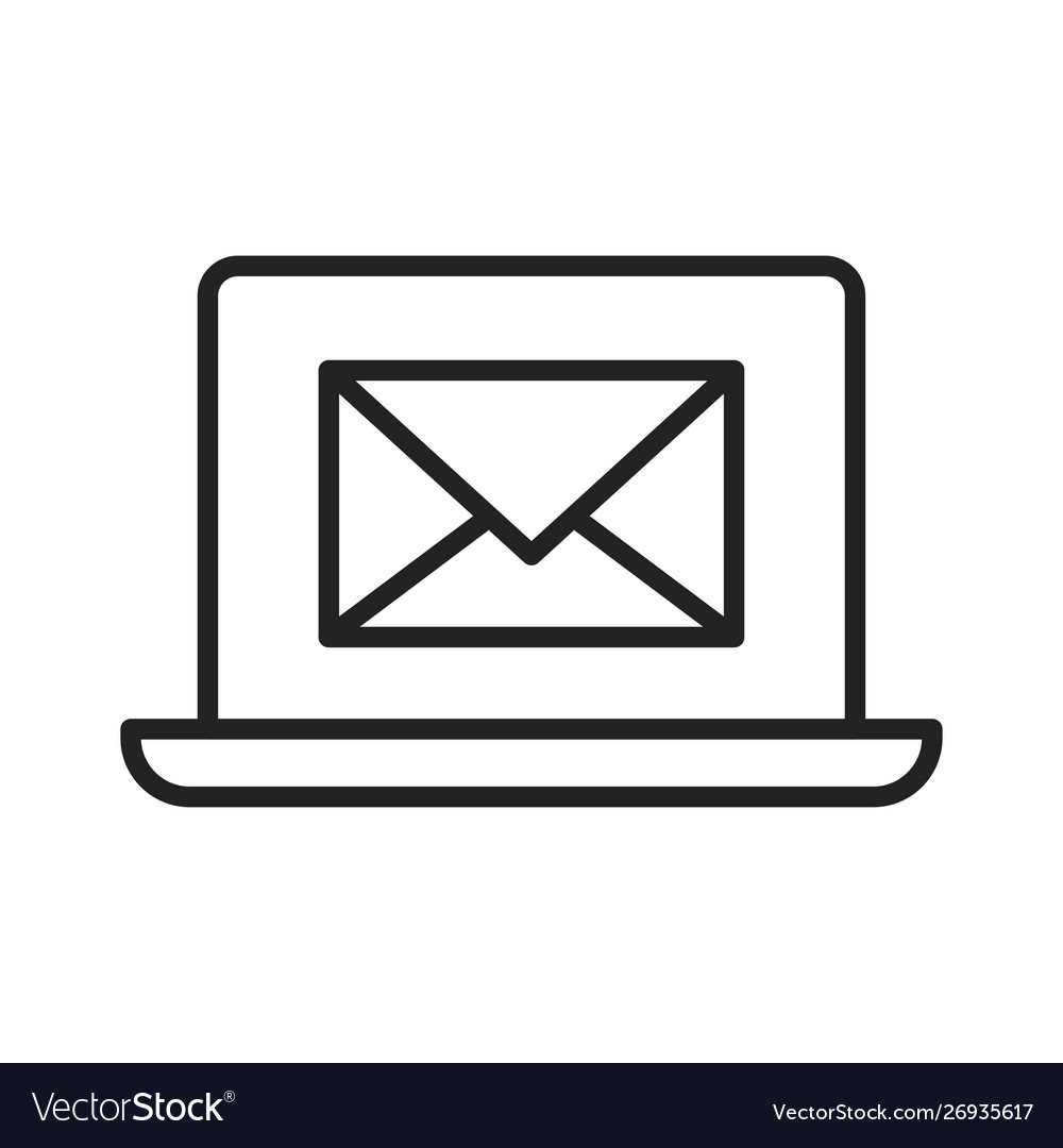 Contact us icons in line style web and mobile Vector Image Contact us icons in line style web and mobile