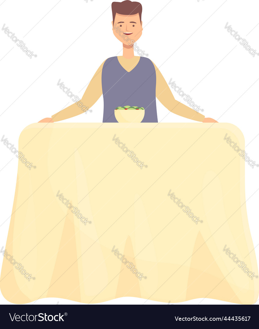 Cooking food icon cartoon critic review Royalty Free Vector