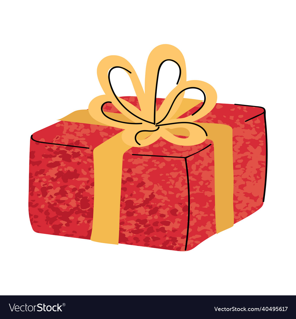 Gift box Royalty Free Vector Image - VectorStock