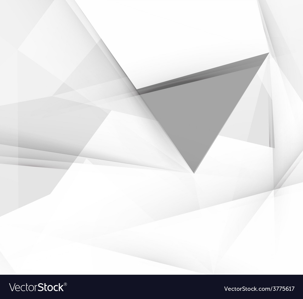 Grey triangular abstract background