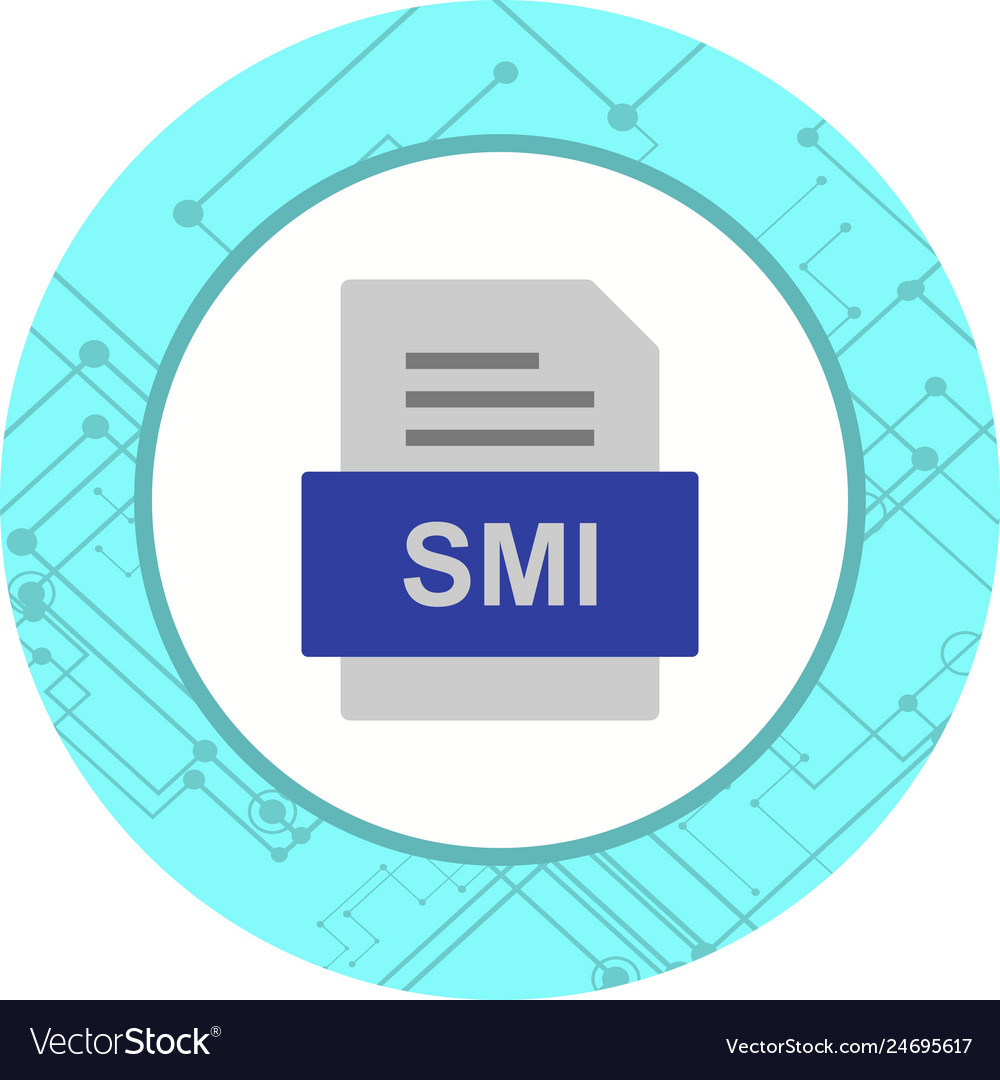 Smi file document icon