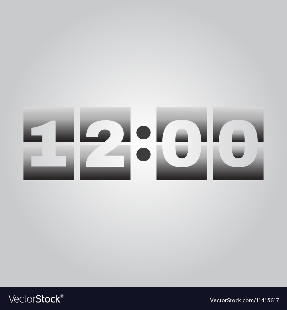 Time icon and watch timer symbol ui web