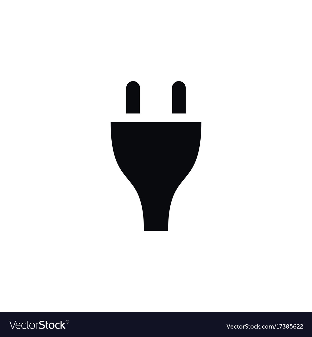 Isolated wire icon cord element can
