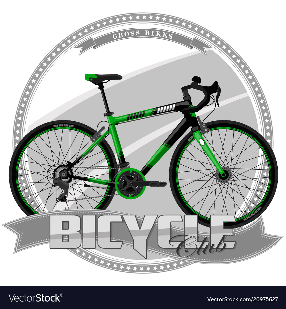A bicycle of certain type vector image A bicycle of certain type