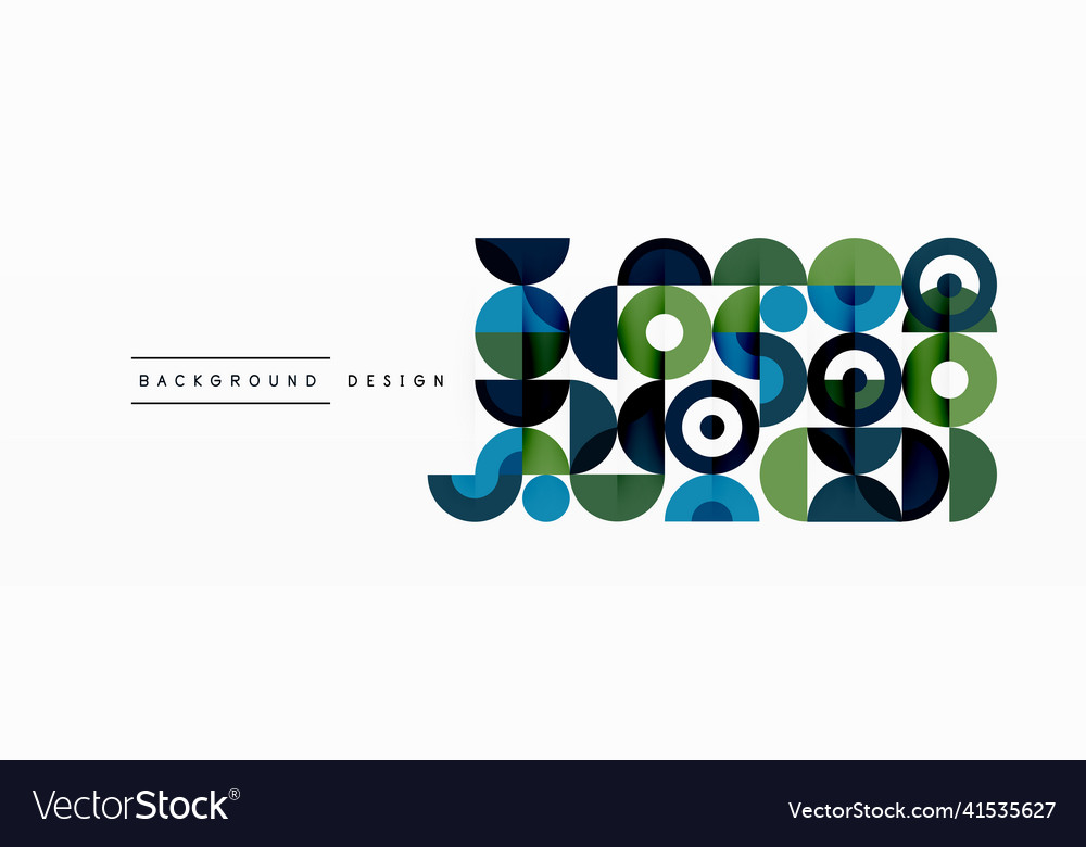 Abstract Circle Pattern Background