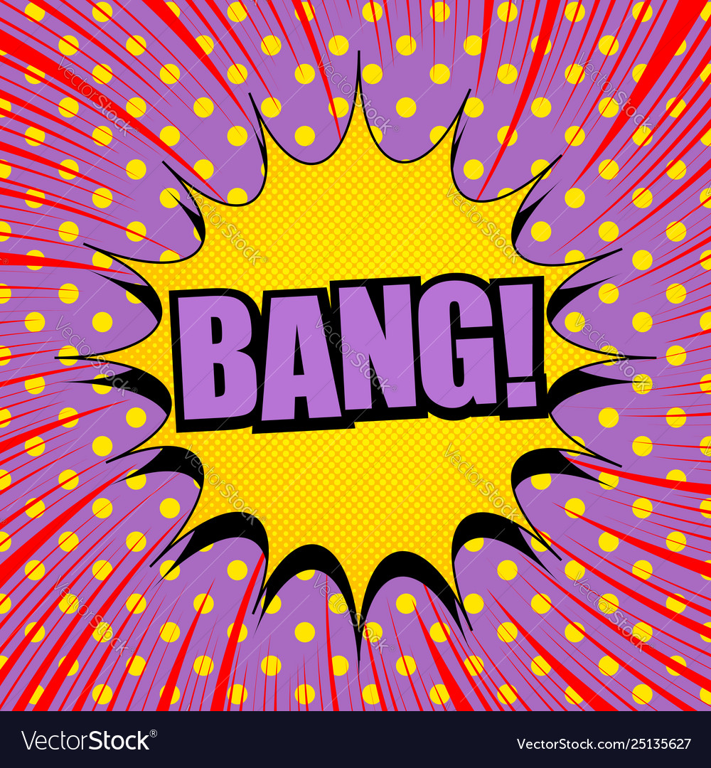 Comic book page explosive concept Royalty Free Vector Image