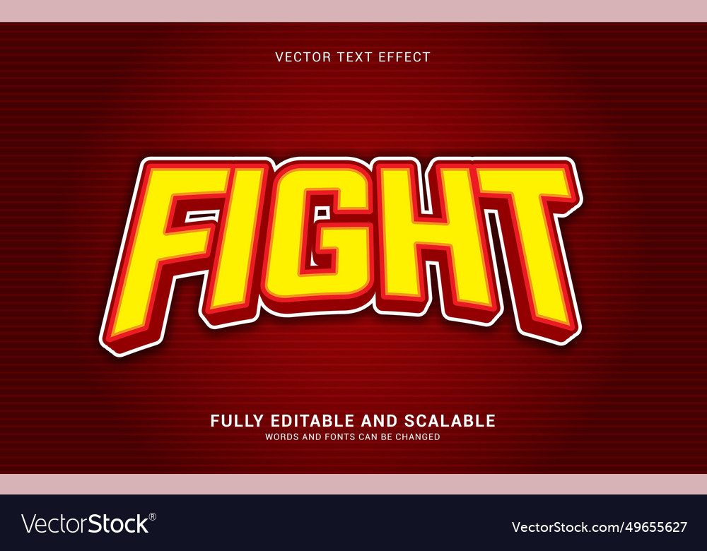 Dynamic Fight Text Effect