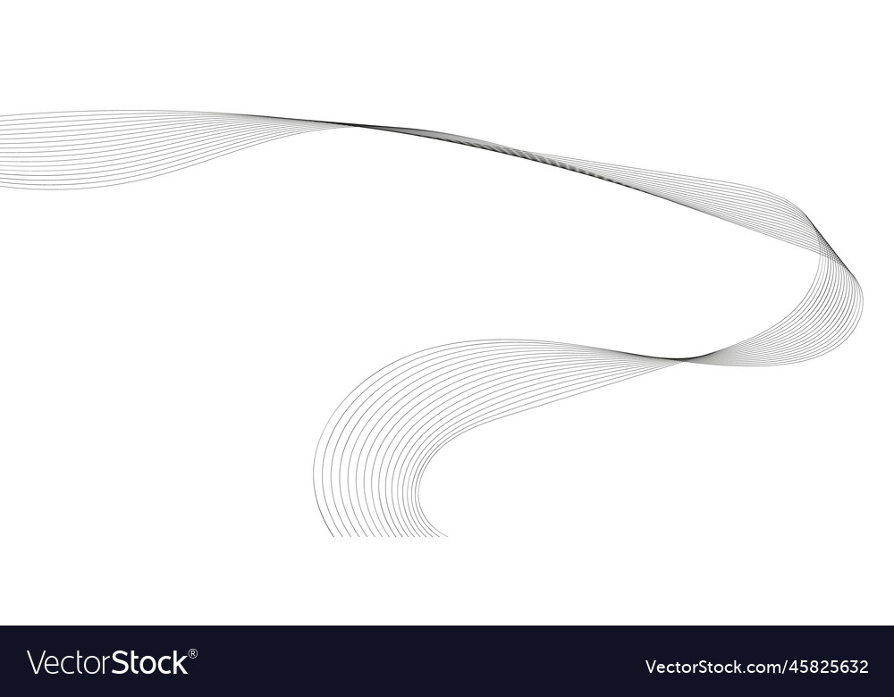 Abstract wave element for design digital vector image Abstract wave element for design digital