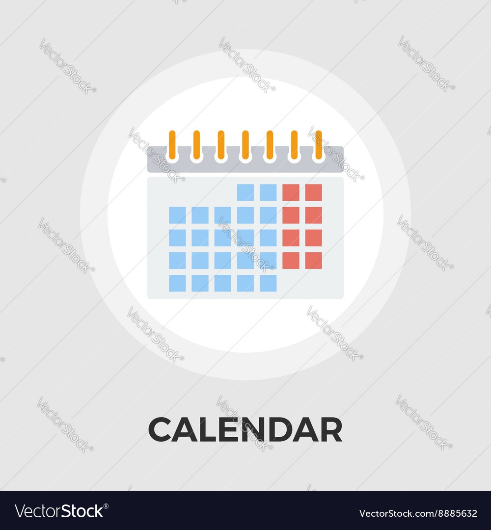 Calendar flat icon