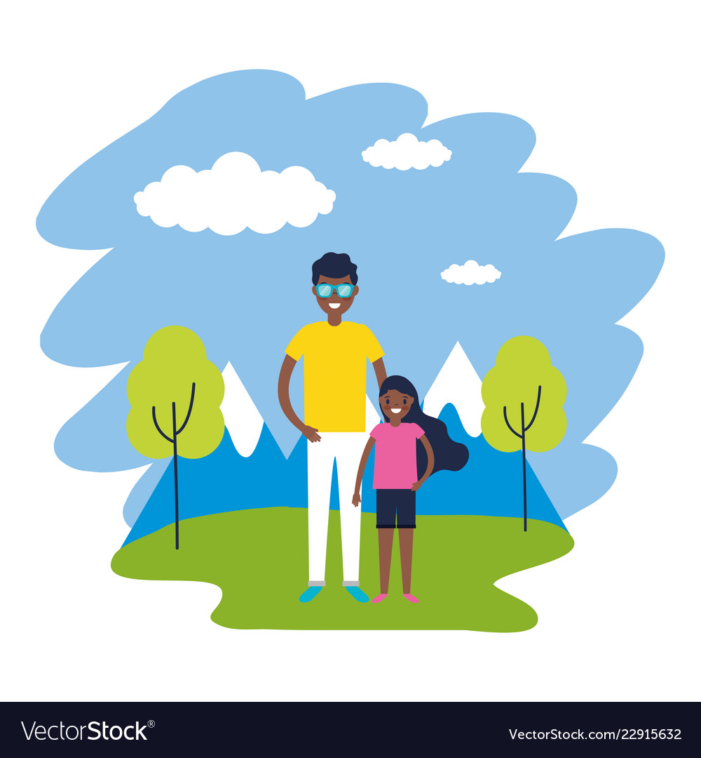 People travel vacations Royalty Free Vector Image