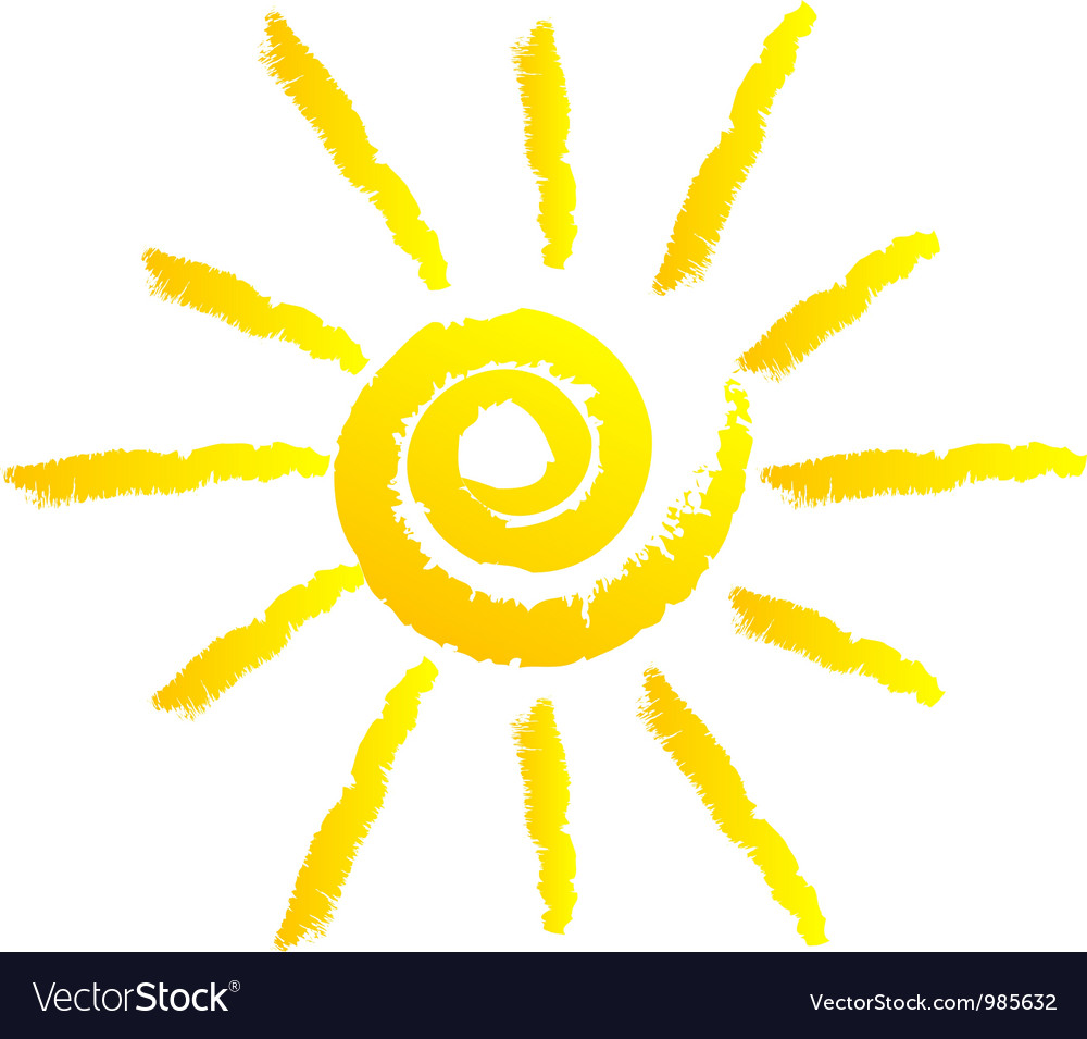 Sun Drawing Svg