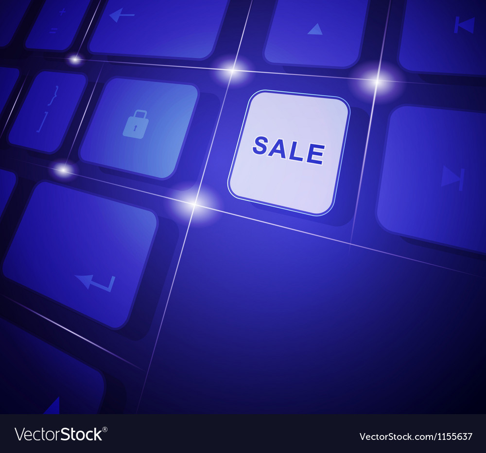 Button sale on a virtual keyboard