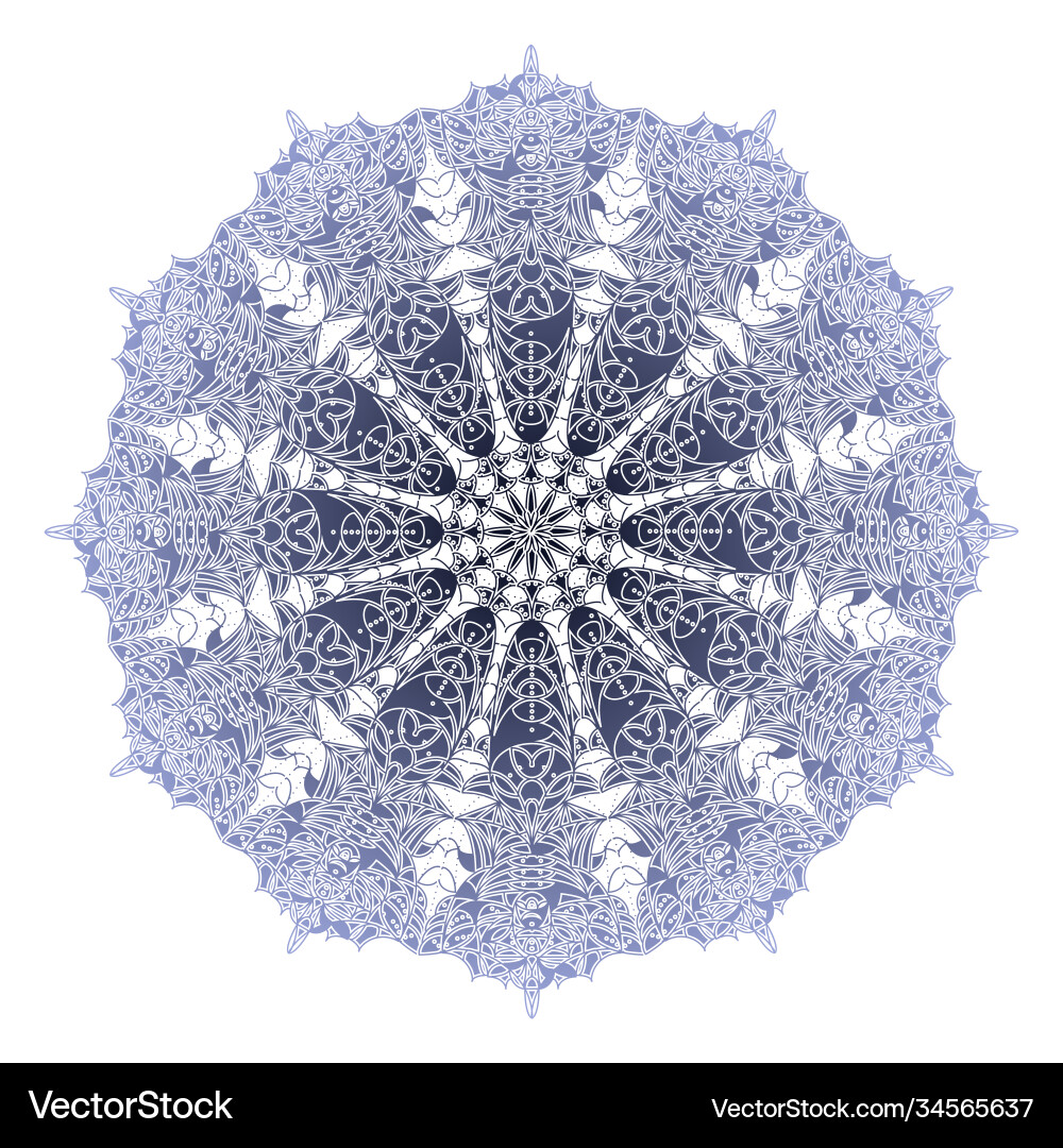 Circular pattern 7 Royalty Free Vector Image - VectorStock