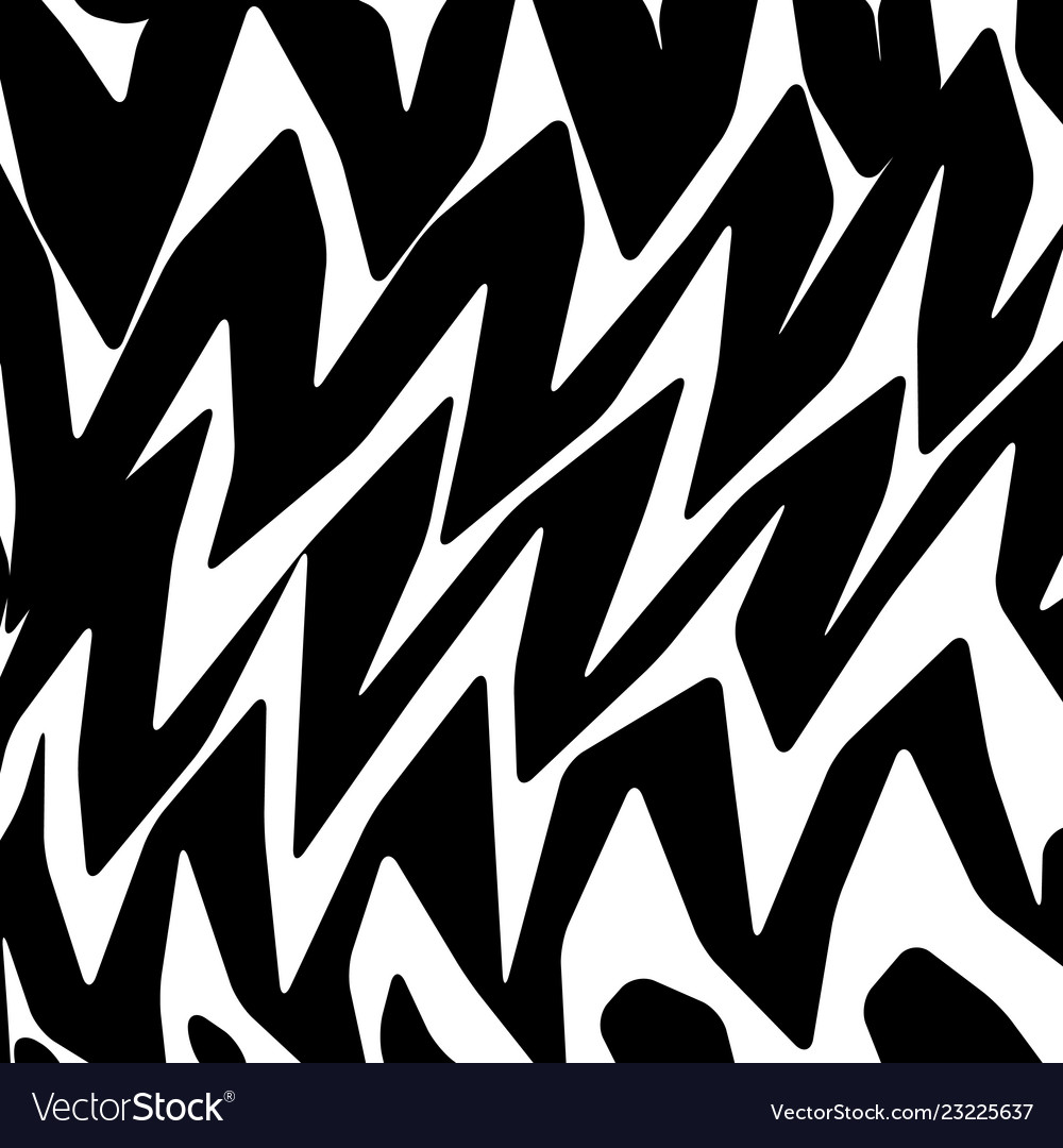 Geometric simple zigzag print wave pattern