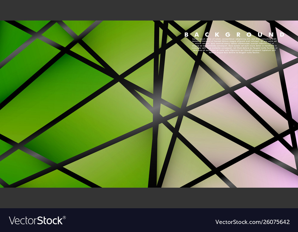 Abstract fancy polygon background patterns design vector image Abstract fancy polygon background patterns design