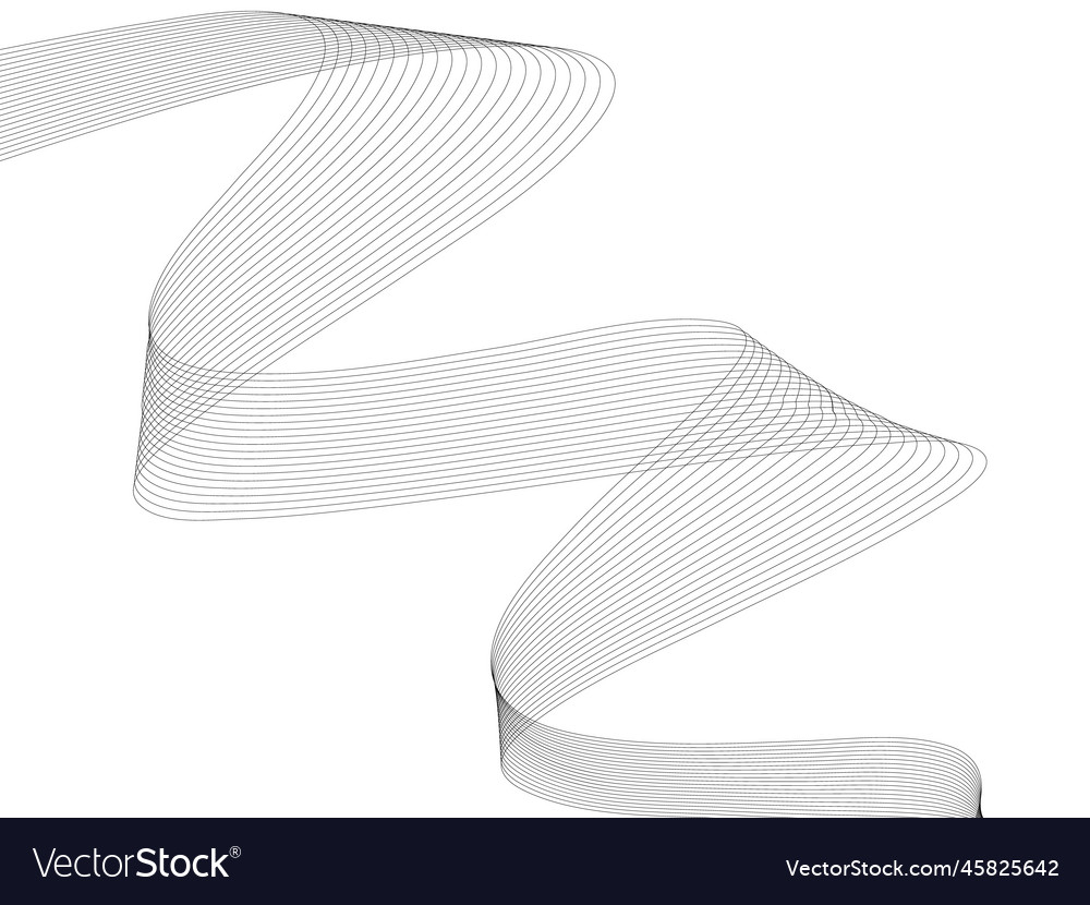 Abstract wave element for design digital vector image Abstract wave element for design digital
