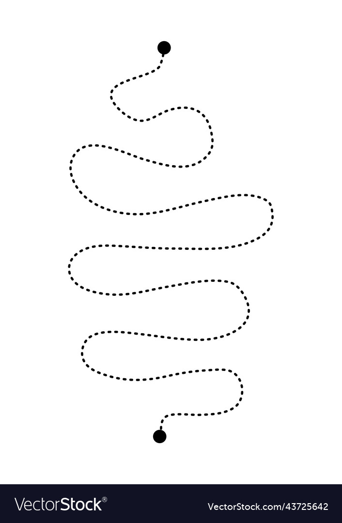 Prewriting tracing lines and curve shapes element vector image Prewriting tracing lines and curve shapes element