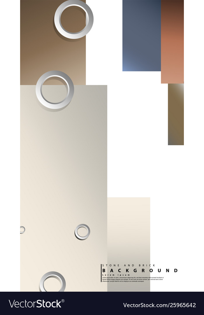 Ring abstract rectangular background with drop vector image Ring abstract rectangular background with drop