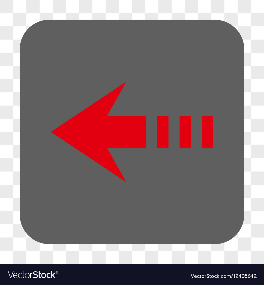 Send left rounded square button