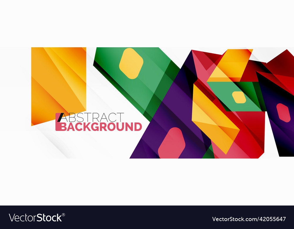Abstract line and triangle background creative Vector Image Abstract line and triangle background creative
