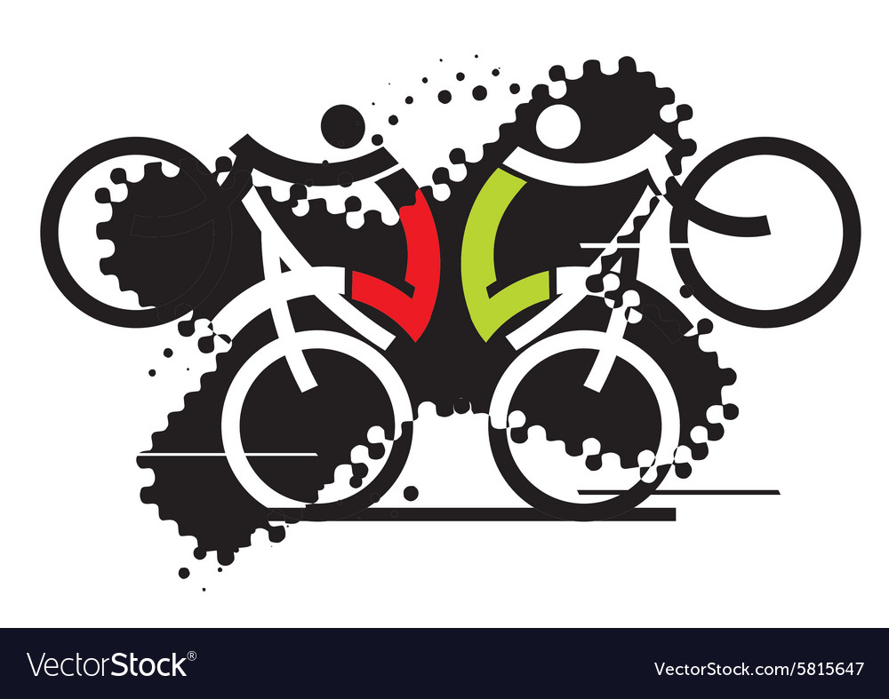 Freeride cyclists