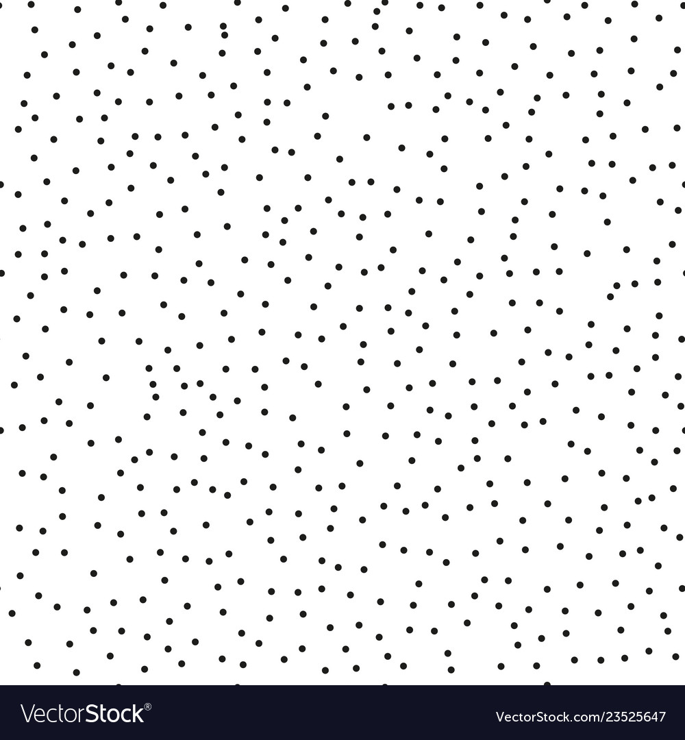 Pointillism low density seamless dots pattern vector image Pointillism low density seamless dots pattern