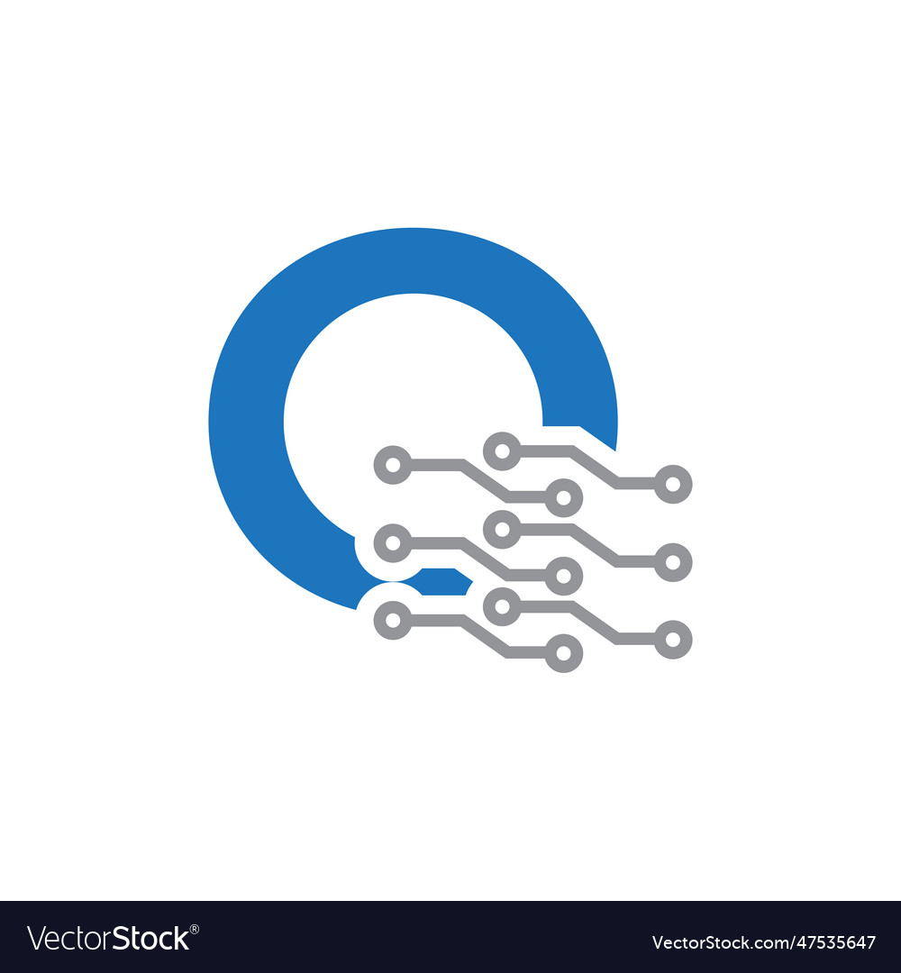 Programming code and technology logo template