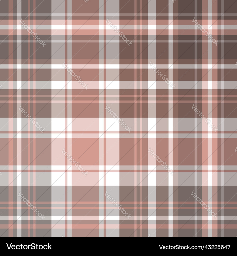Seamless pattern in gray pink brown and white Vector Image
