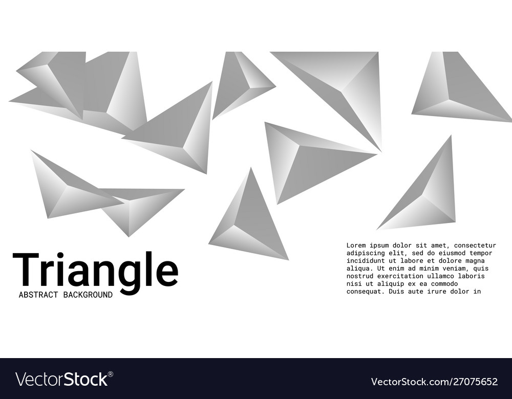 Abstract composition triangle