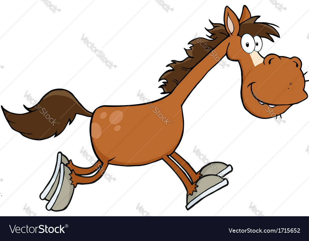 Cartoon horse