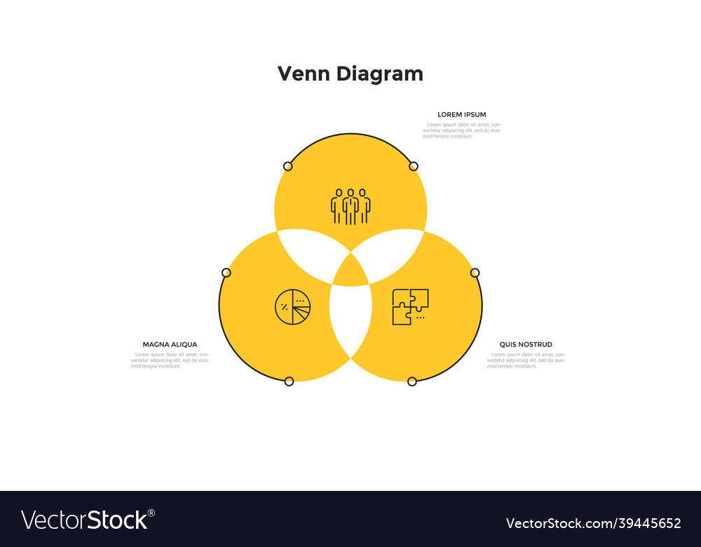Modern infographic template vector image Modern infographic template