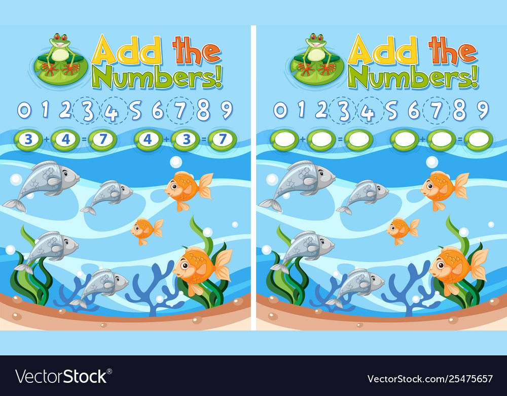 Add number worksheet