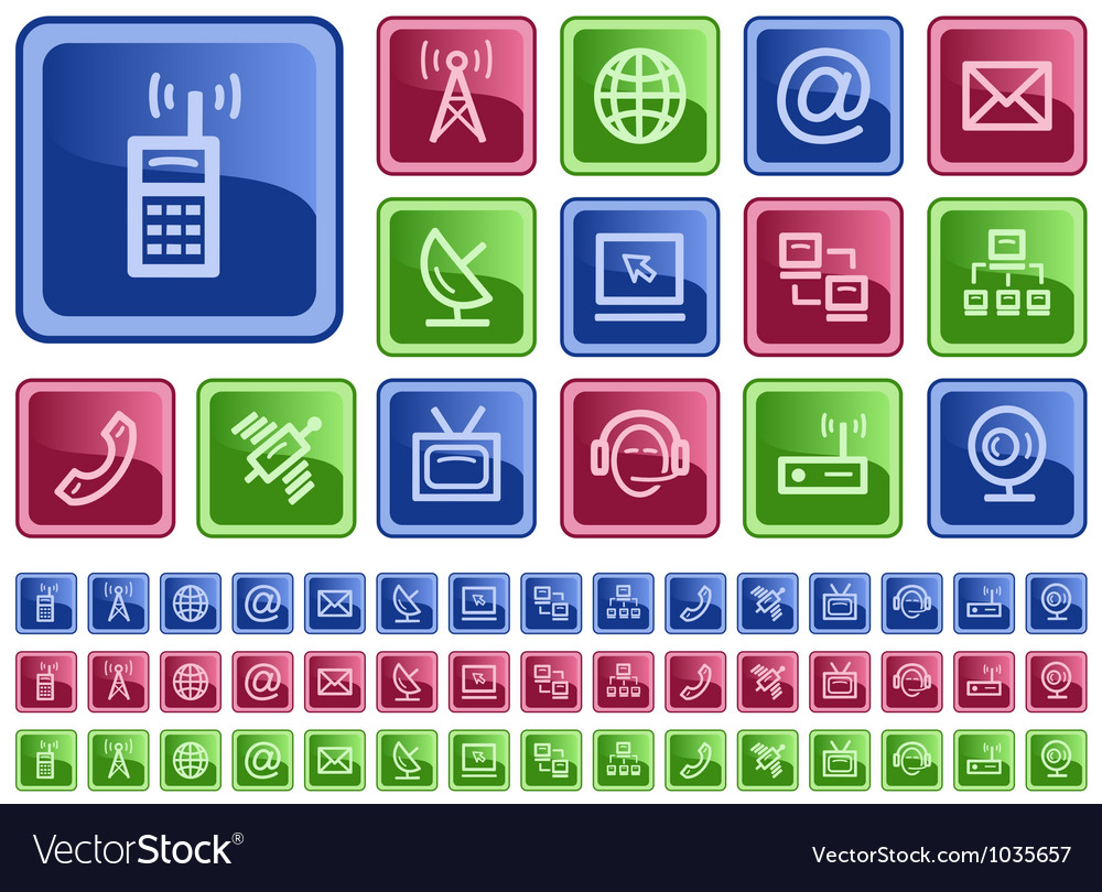 Communication buttons
