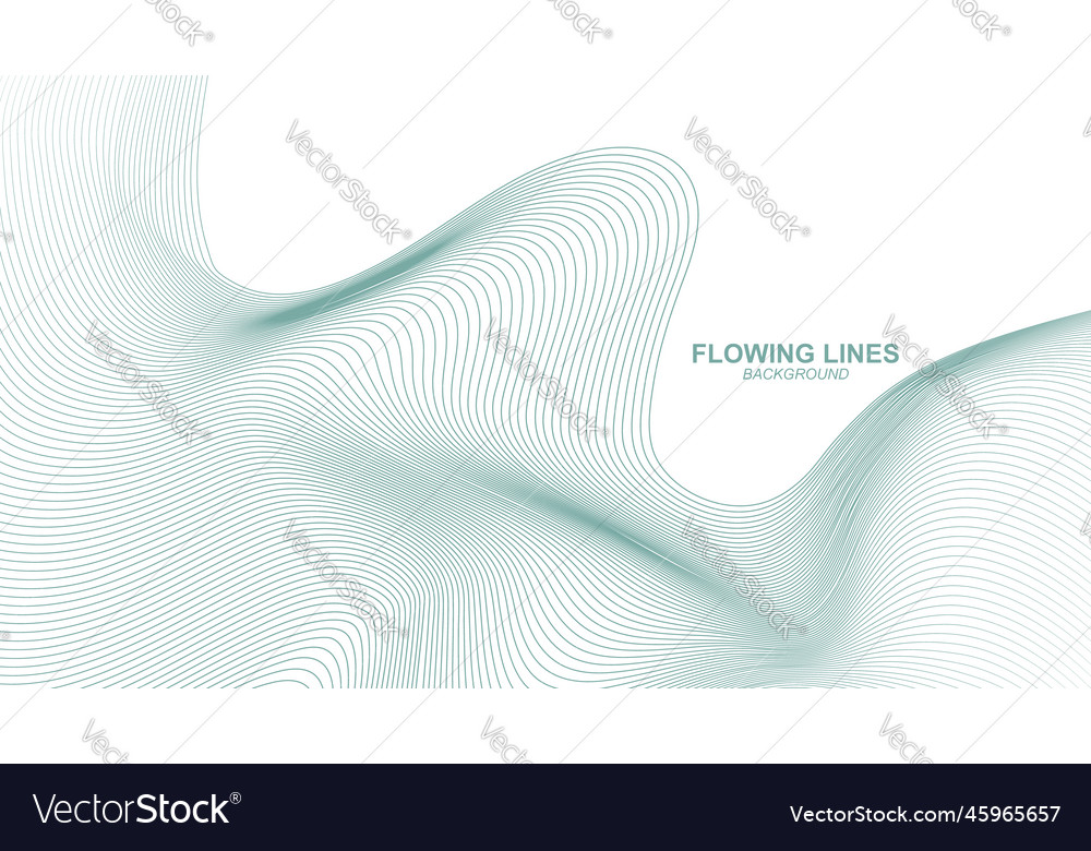 Flowing line style background design