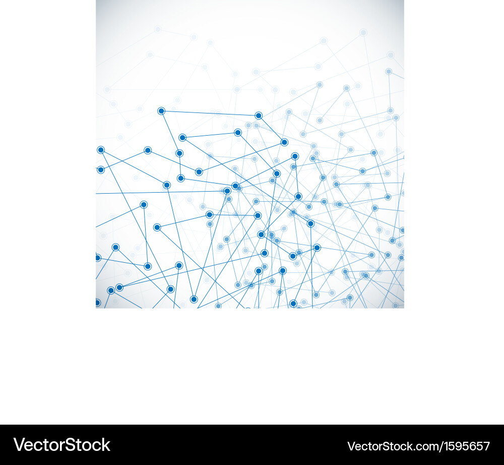 Molecule and communication background Royalty Free Vector