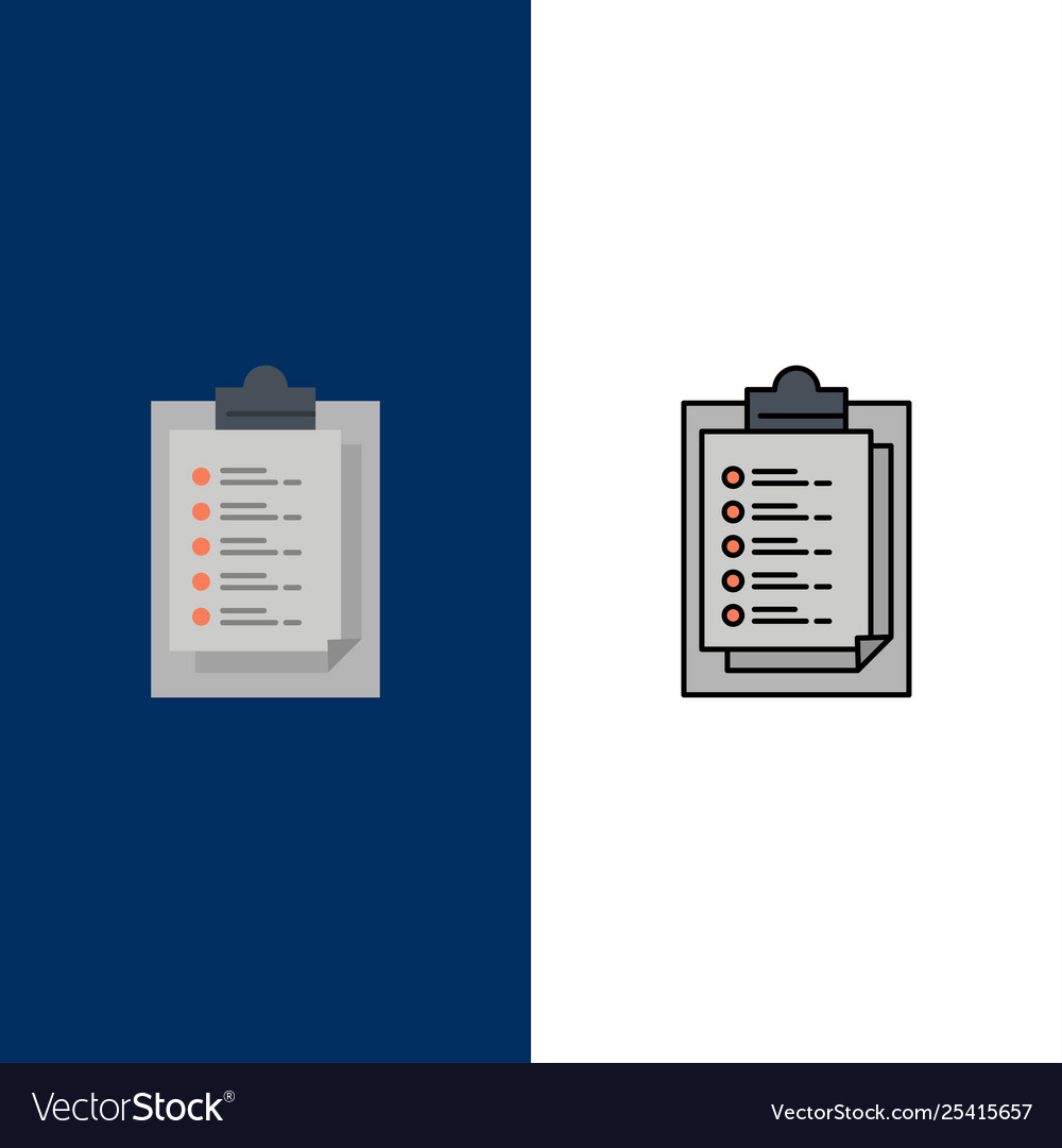 Notepad report card result presentation icons