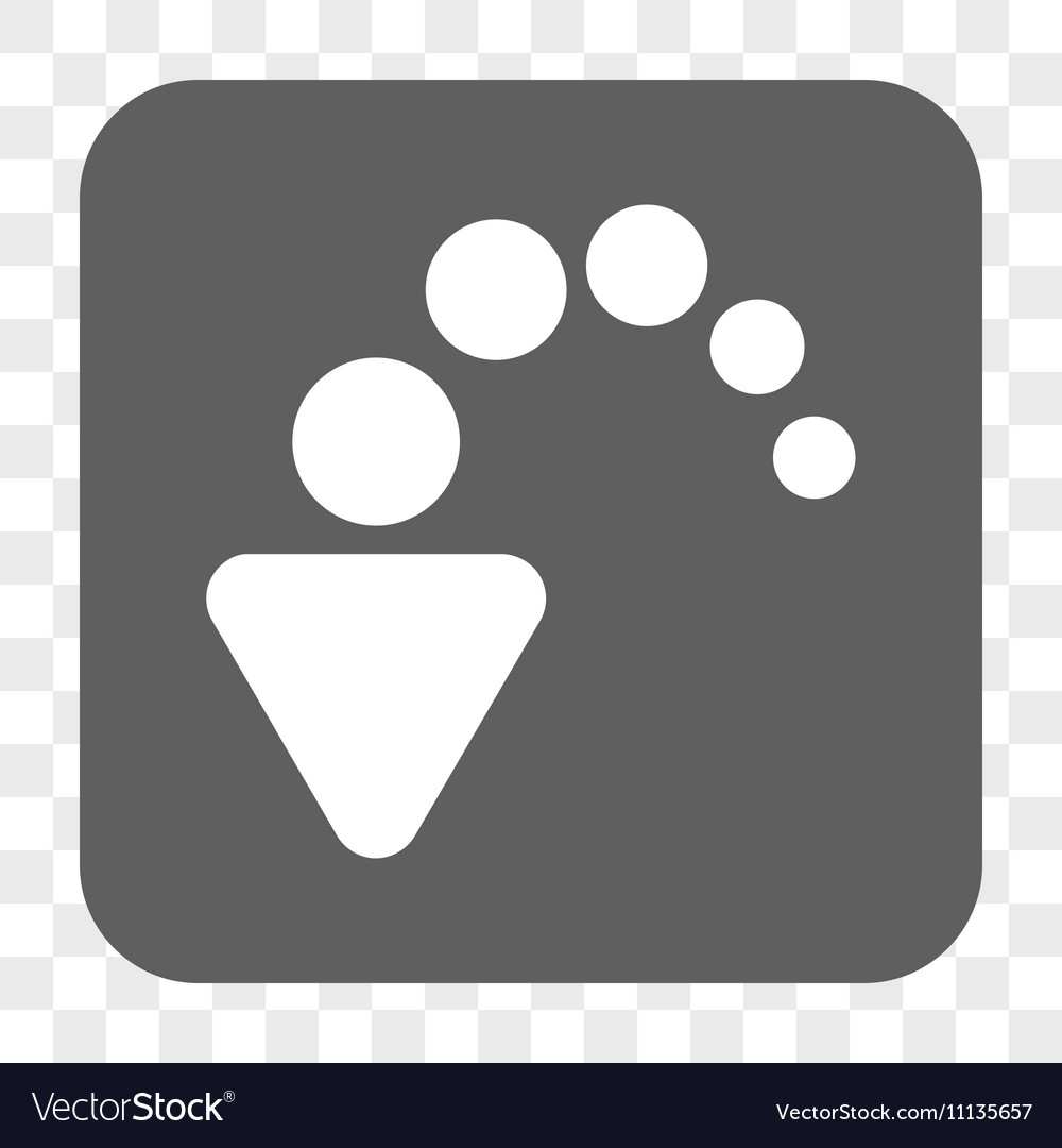 Undo rounded square button