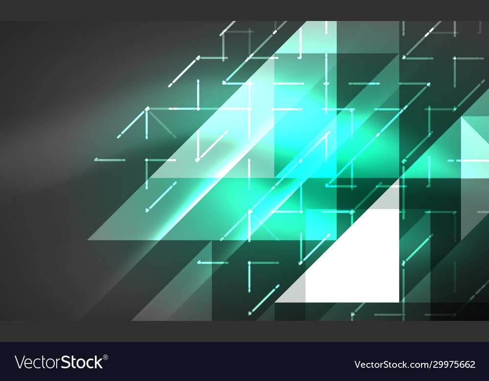 Abstract background mosaic triangle pattern vector image Abstract background mosaic triangle pattern
