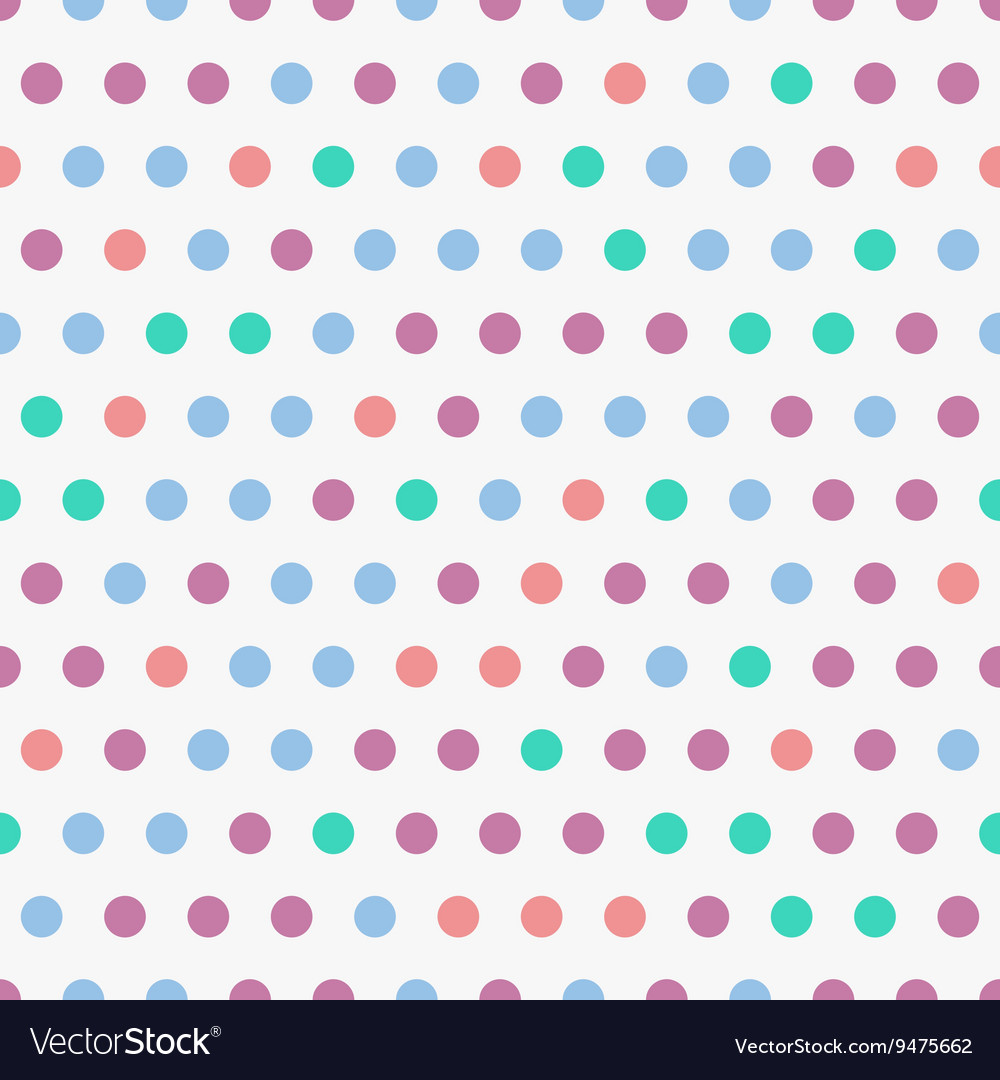 Background With Colorful Dots Seamless Royalty Free Vector 8264