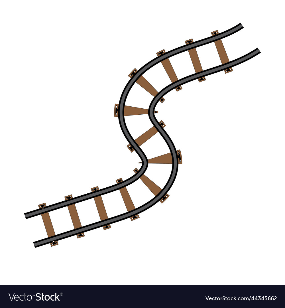 Railway Royalty Free Vector Image - VectorStock