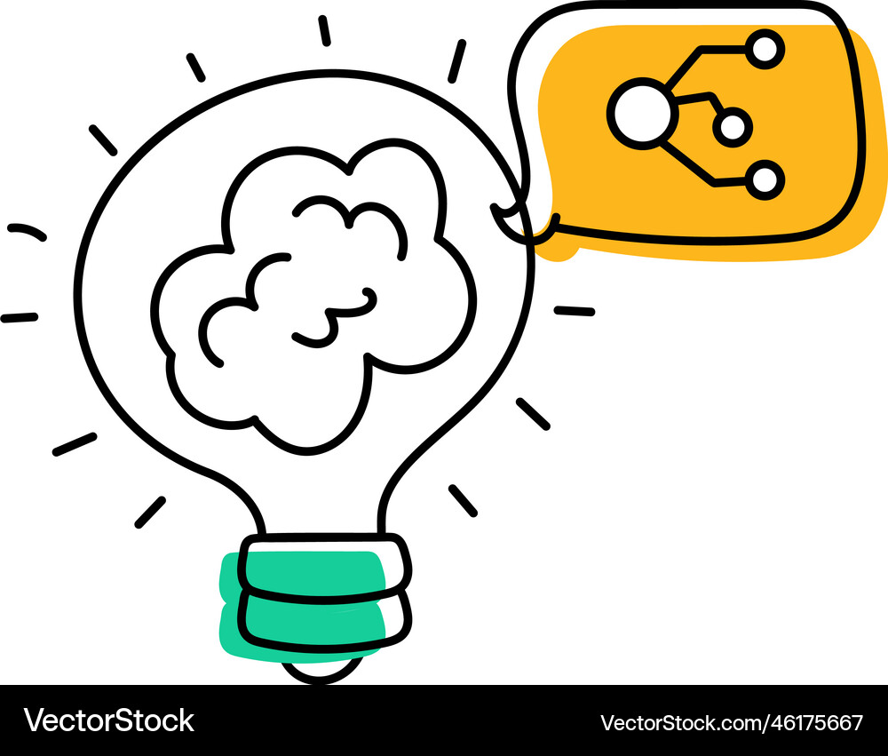 Brainstorming Royalty Free Vector Image - VectorStock