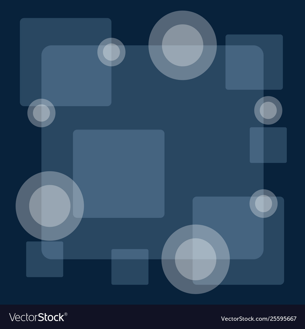 Creative geometric background with different sized vector image Creative geometric background with different sized