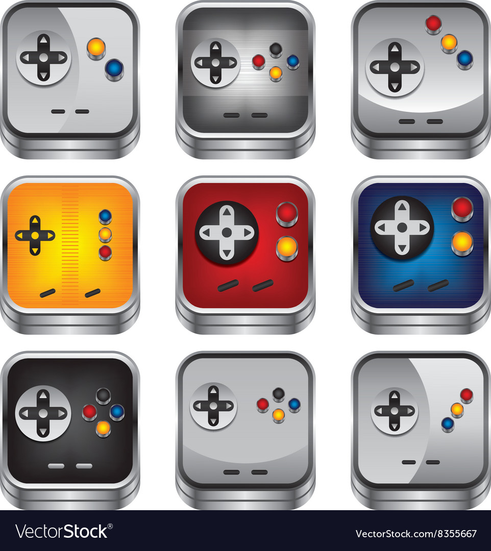 Game console button