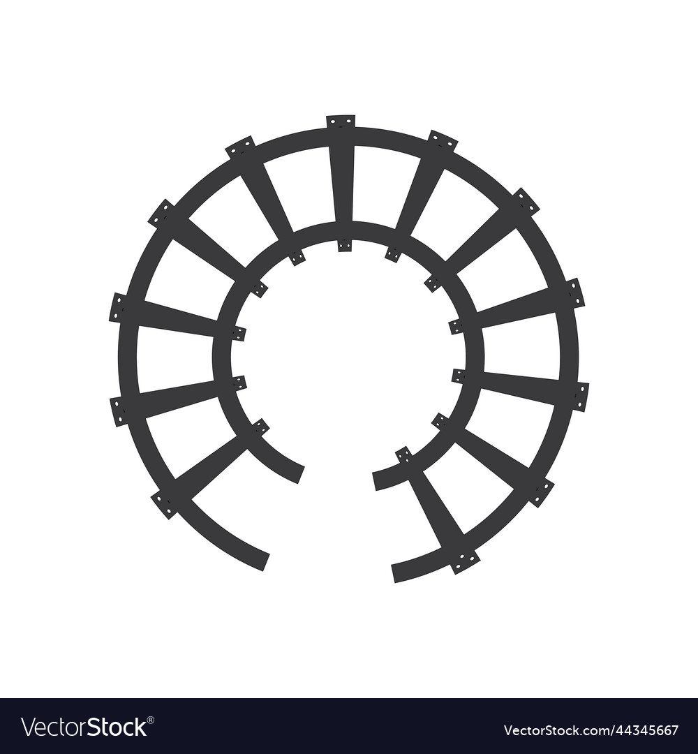 Railway Royalty Free Vector Image - VectorStock