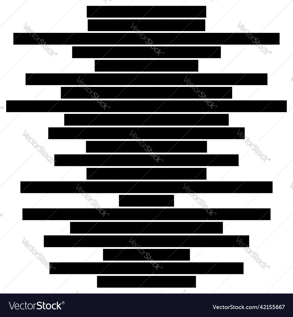 Random lines stripes element