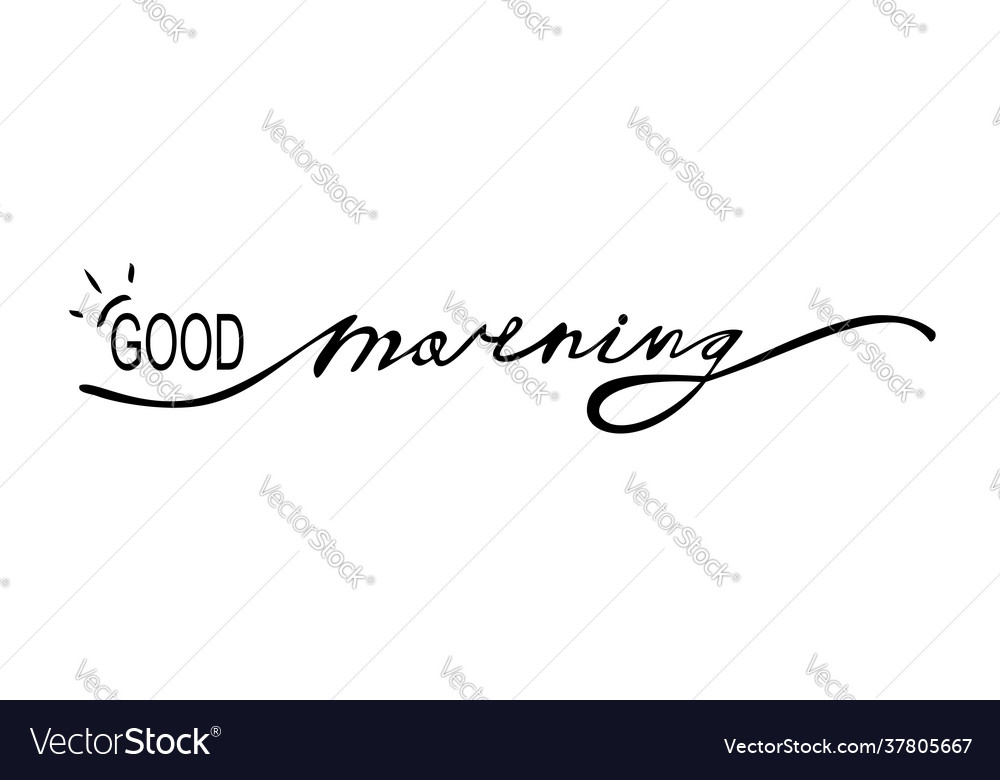 Simple hand draw sketch script leterring good