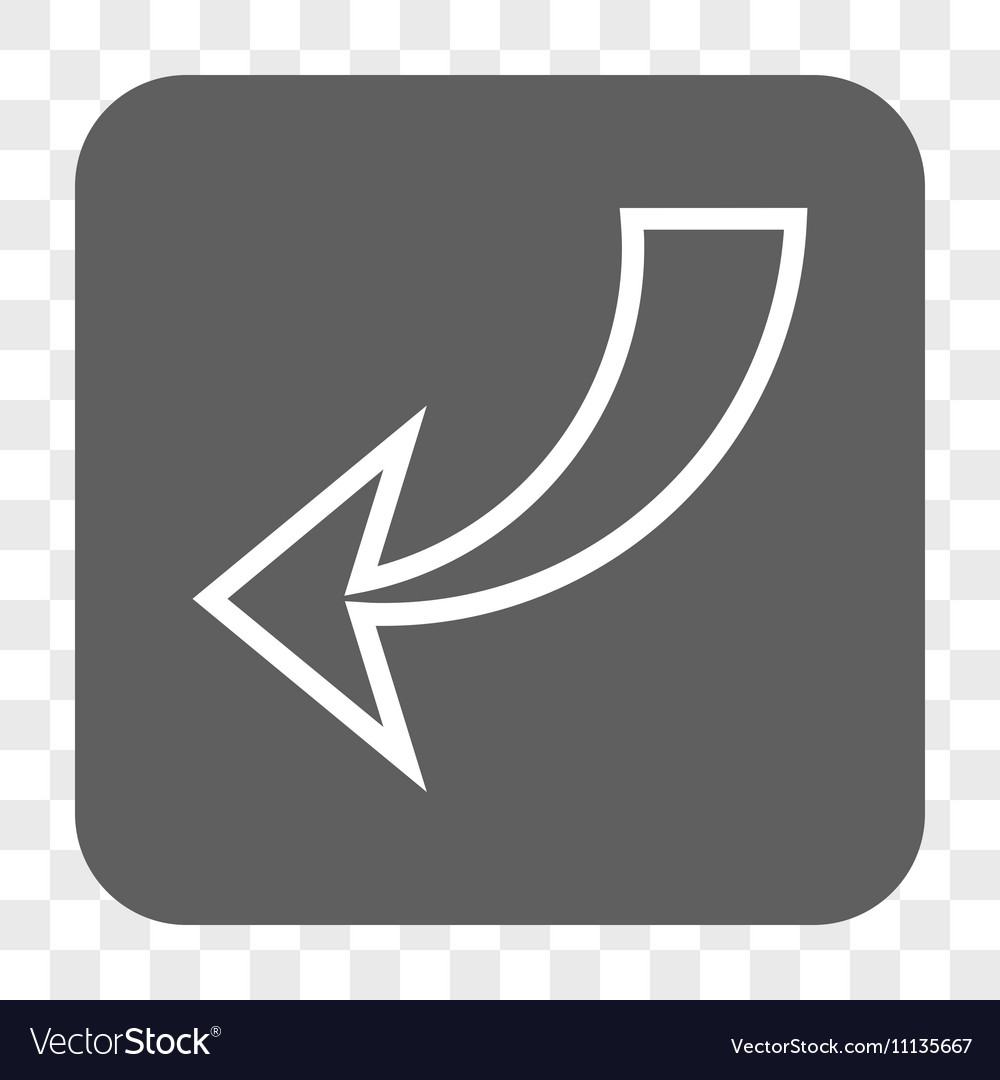 Undo rounded square button
