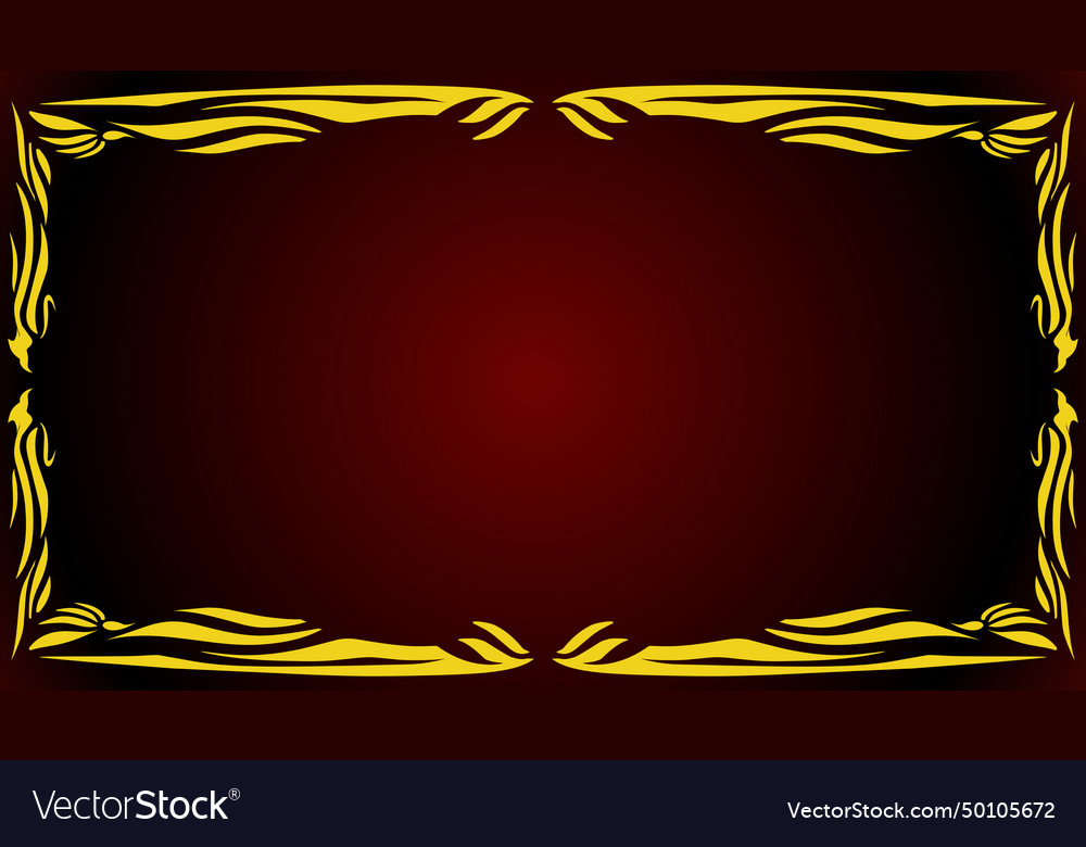 A gradient red abstract background with yellow Vector Image A gradient red abstract background with yellow