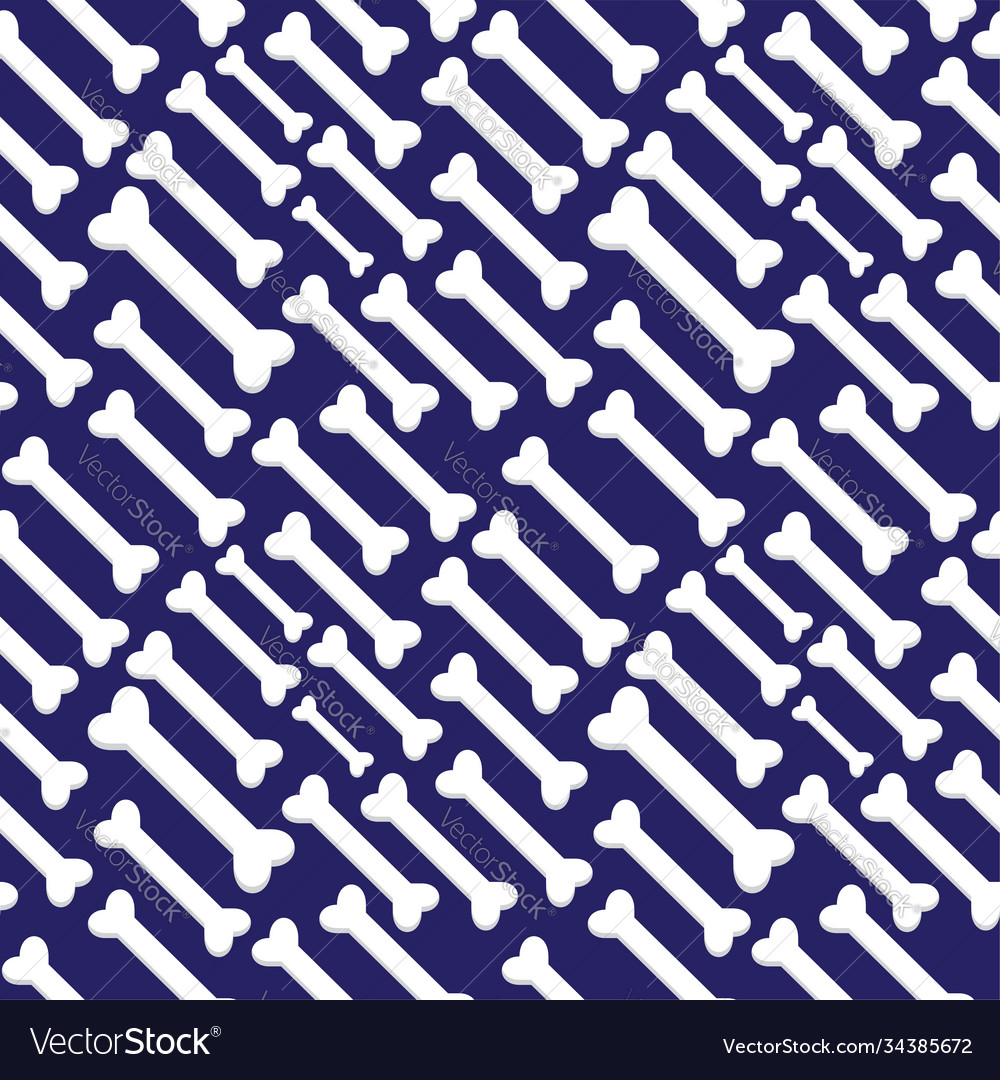 Bones stock seamless pattern design template